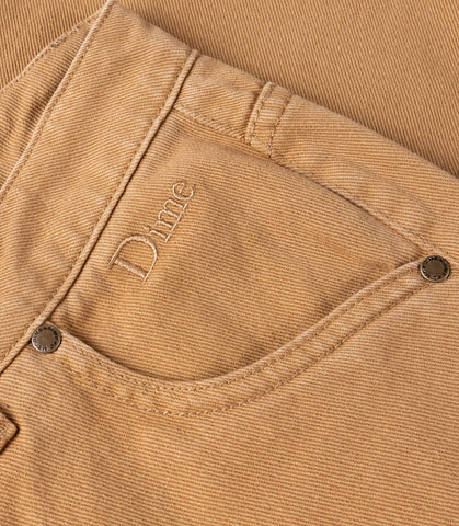 CLASSIC RELAXED DENIM PANTS CLAY