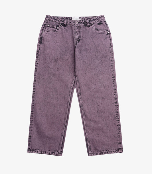 CLASSIC RELAXED DENIM PANTS OVERDYED PLUM