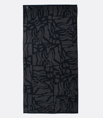 Broken ftp Bath Towel Set Black