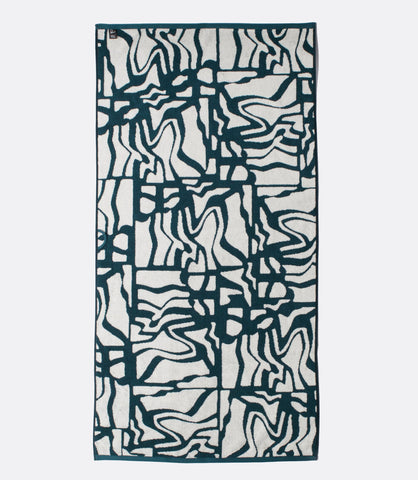 Broken ftp Bath Towel Set Teal Green