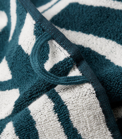 Broken ftp Bath Towel Set Teal Green