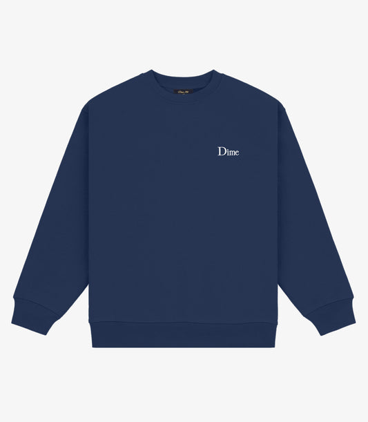 CLASSIC SMALL LOGO CREWNECK NAVY