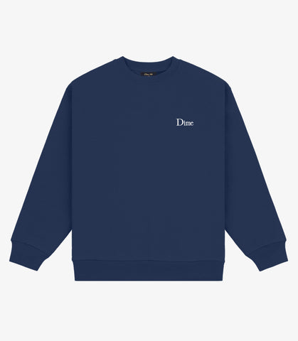 CLASSIC SMALL LOGO CREWNECK NAVY