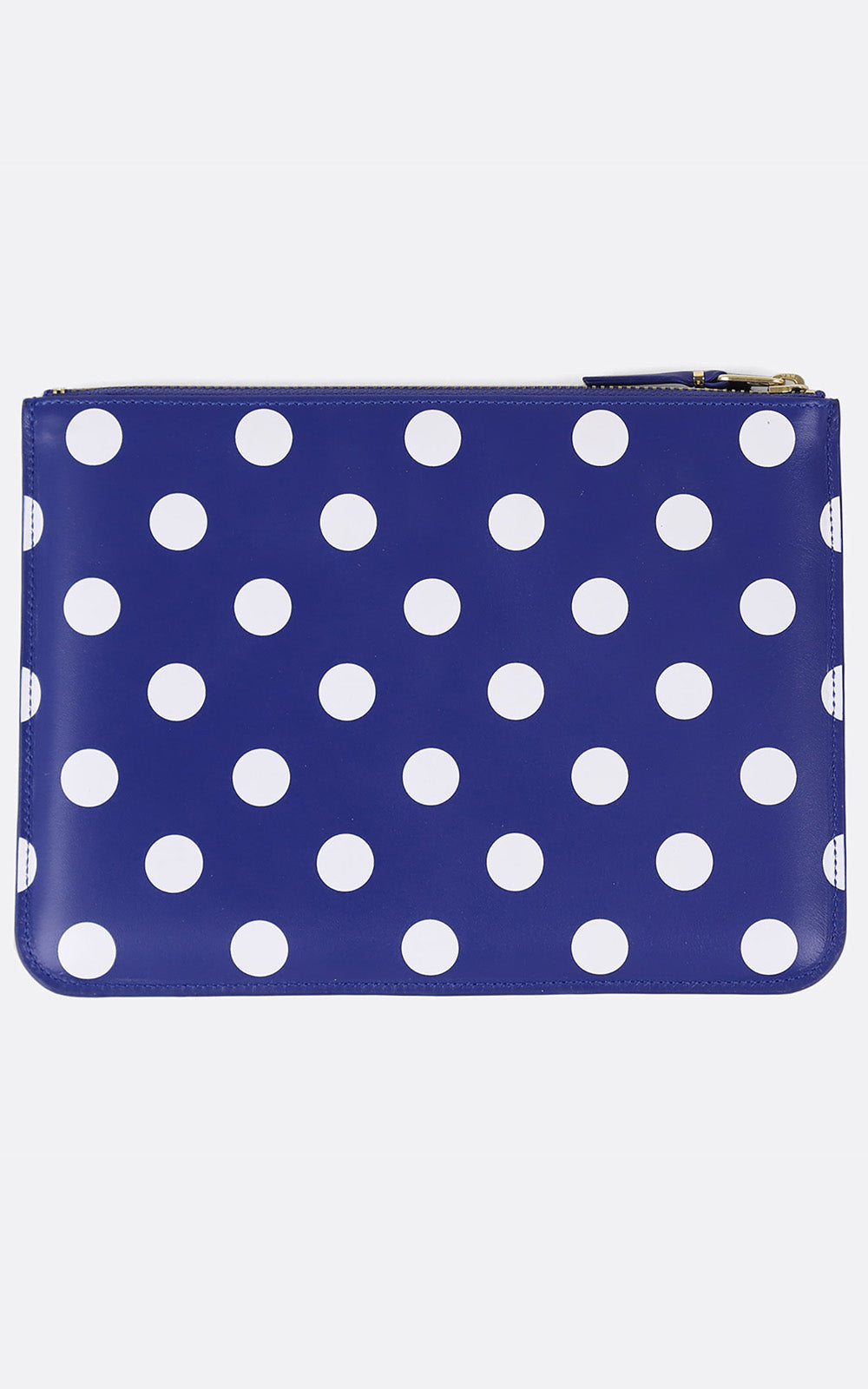 WALLET / BIG POUCH DOT LEATHER NAVY