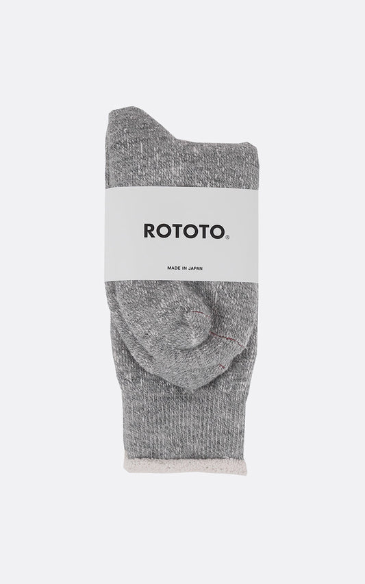 DOUBLE FACE CREW SOCKS M. GRAY