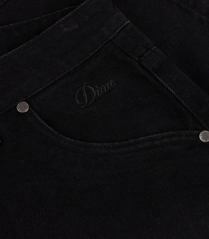 CARPENTER DENIM SHORT JET BLACK