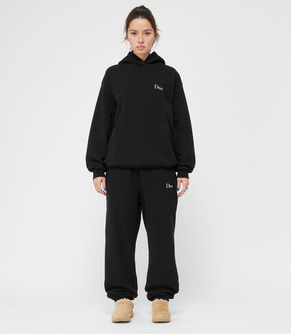 CLASSIC SMALL LOGO HOODIE BLACK