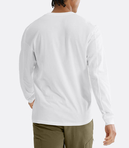 KRAGG Ls Tee White