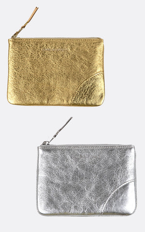 WALLET GOLD LINE SILVER