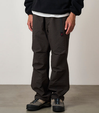 Northside Plaid Pant Deep Brown