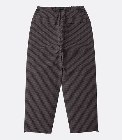 Northside Plaid Pant Deep Brown