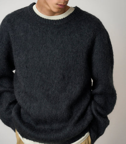 Mohair Sweater Charcoal