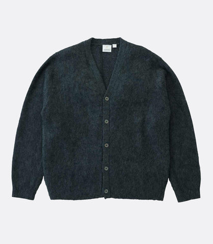 Mohair Cardigan Charcoal