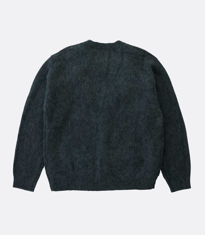 Mohair Cardigan Charcoal