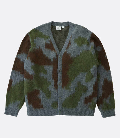 Mohair Cardigan Digi Camo