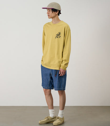 Gramicci Japanese Chambray Short blue