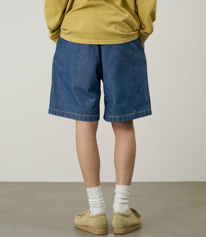 Gramicci Japanese Chambray Short blue