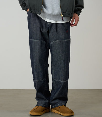 Japanese Chambray Double Knee Navy