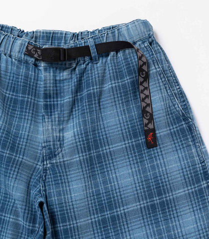 Lagoon shirt denim plaid Indigo checkered