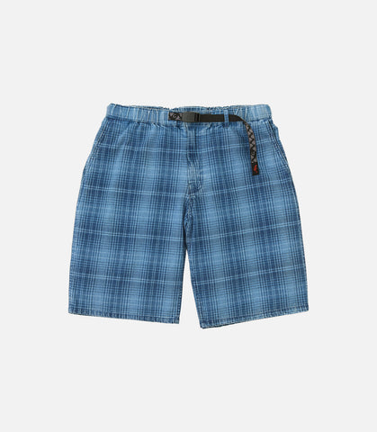 Lagoon shirt denim plaid Indigo checkered