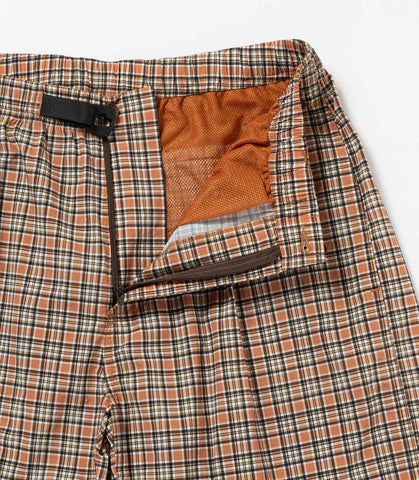 Checkered shell short Brick Check