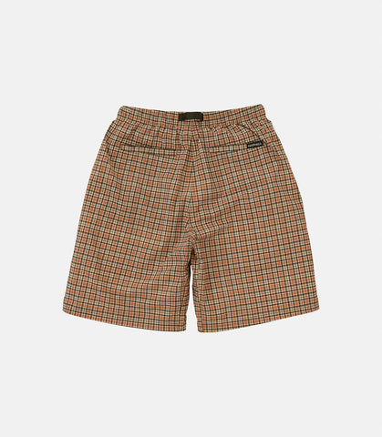 Checkered shell short Brick Check