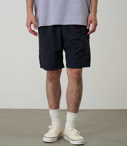 NYLON PACKABLE G-SHORT BLACK