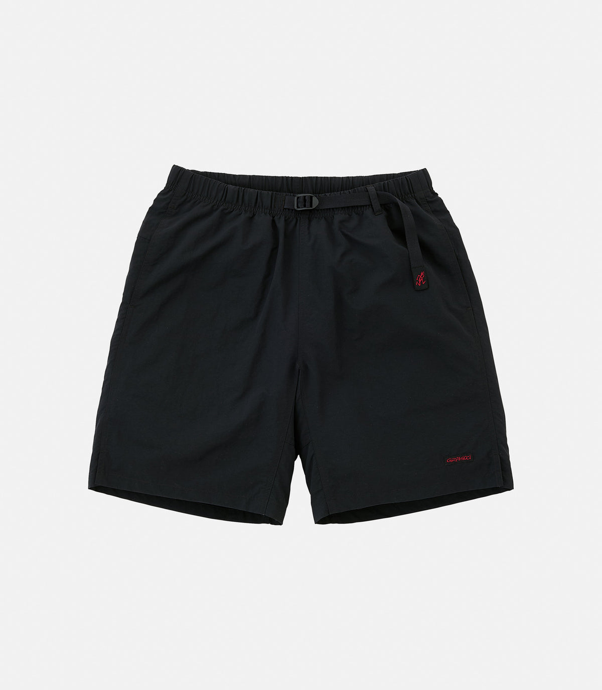 NYLON PACKABLE G-SHORT BLACK