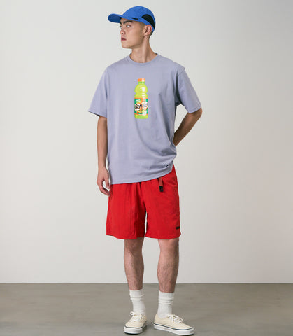 NYLON PACKABLE G-SHORT BURNT ORANGE