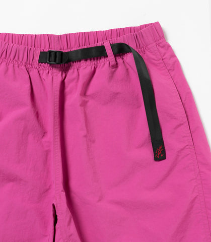 NYLON PACKABLE G-SHORT PLUM