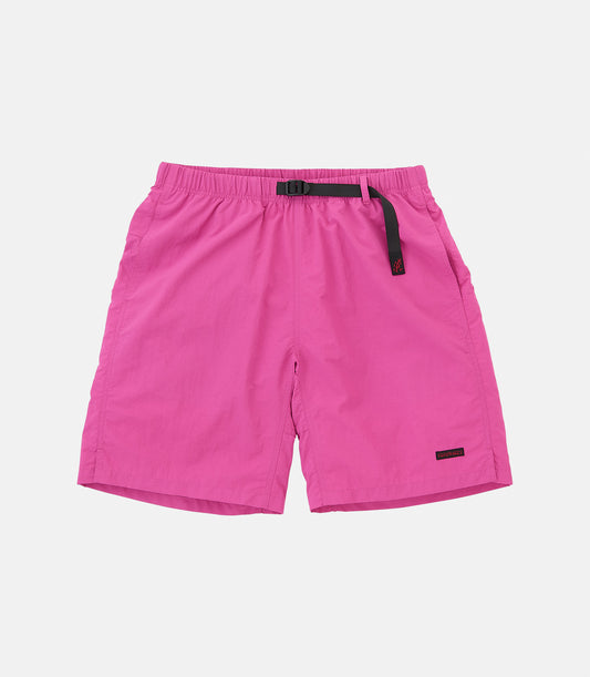 NYLON PACKABLE G-SHORT PLUM