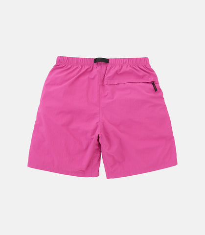 NYLON PACKABLE G-SHORT PLUM