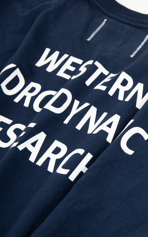 WHR WORKER L/S TEE NAVY