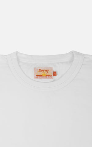 MAKAHA SS T SHIRT OFF WHITE