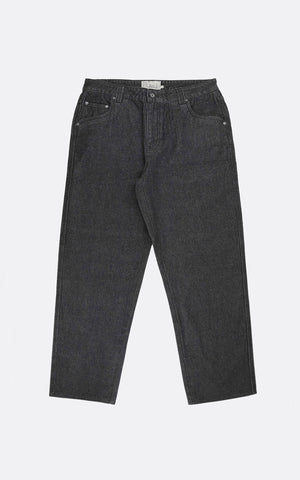 RELAXED DENIM PANT BLACK WASHED