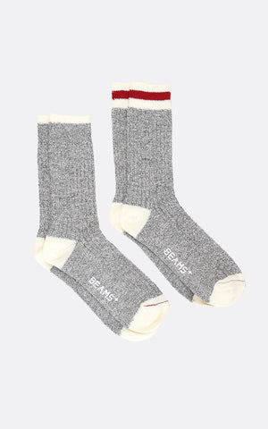 RAG SOCKS GREY