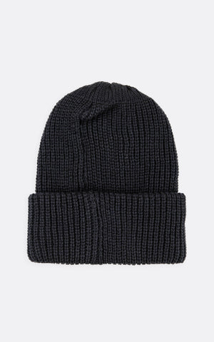 COZY CHUNKY BEANIE BLACK