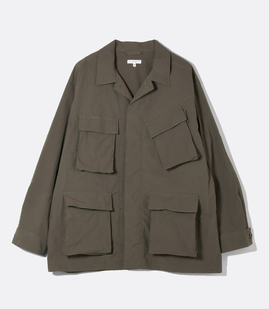 BDU Jacket Olive Polyester Taslan