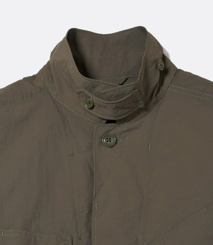 BDU Jacket Olive Polyester Taslan