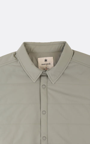 FLEXIBLE INSULATED SHIRT BEIGE