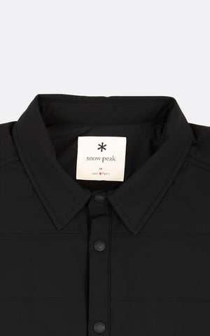 FLEXIBLE INSULATED SHIRT BLACK