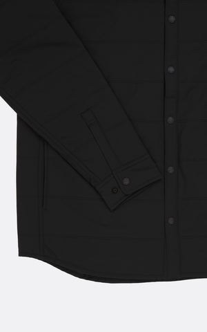 FLEXIBLE INSULATED SHIRT BLACK