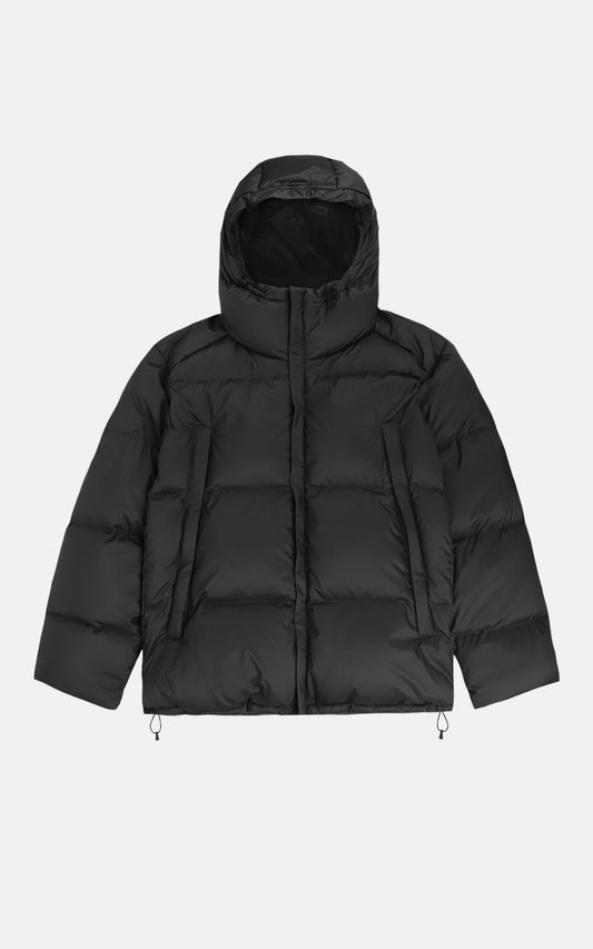 RECYCLED LIGHT DOWN JACKET BLACK