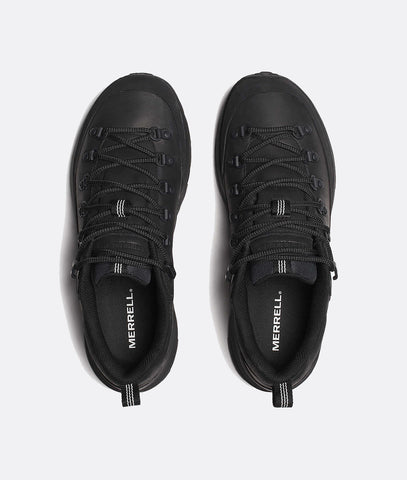 ONTARIO Speed Leather Lace Black