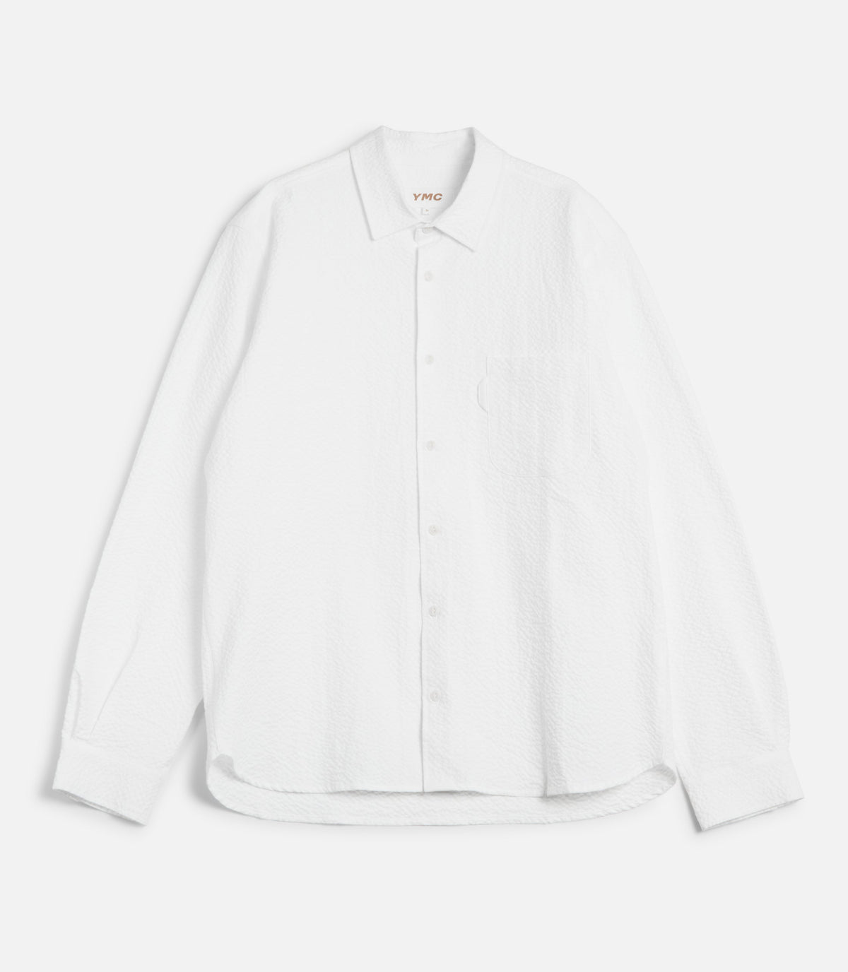 Earth Curtis Shirt Seersucker White