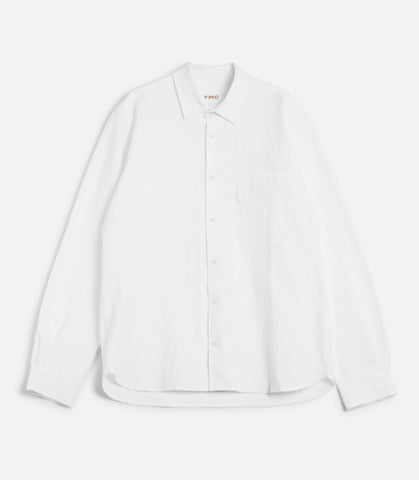 Earth Curtis Shirt Seersucker White