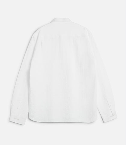 Earth Curtis Shirt Seersucker White