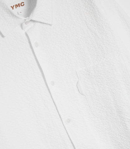 Earth Curtis Shirt Seersucker White