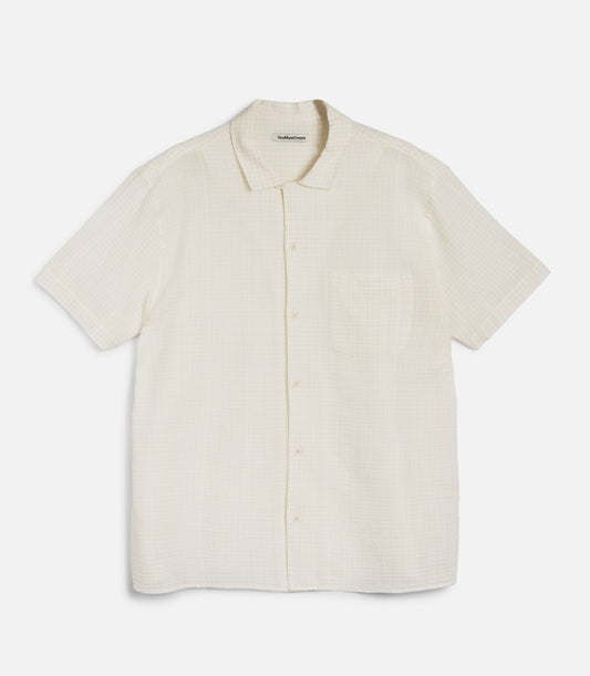 MALICK SHIRT WHITE YELLOW