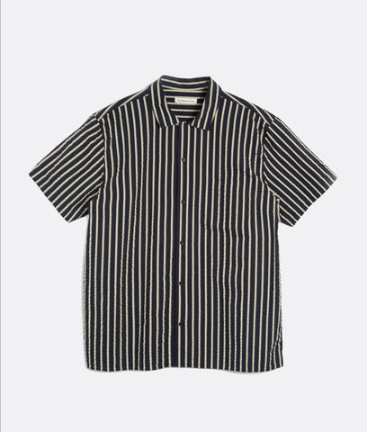 MALICK SHIRT SEERSUCKER STRIPE COTTON